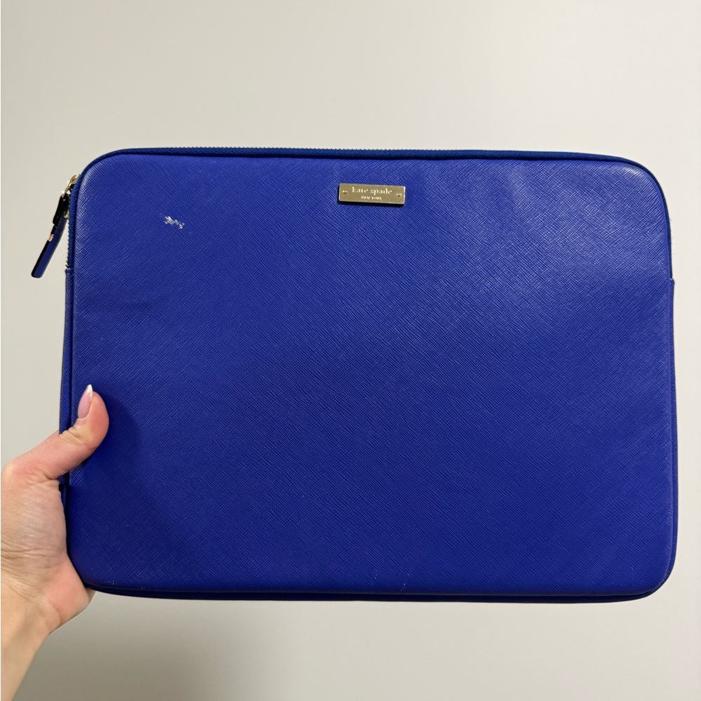 Kate Spade Royal Blue Laptop Case